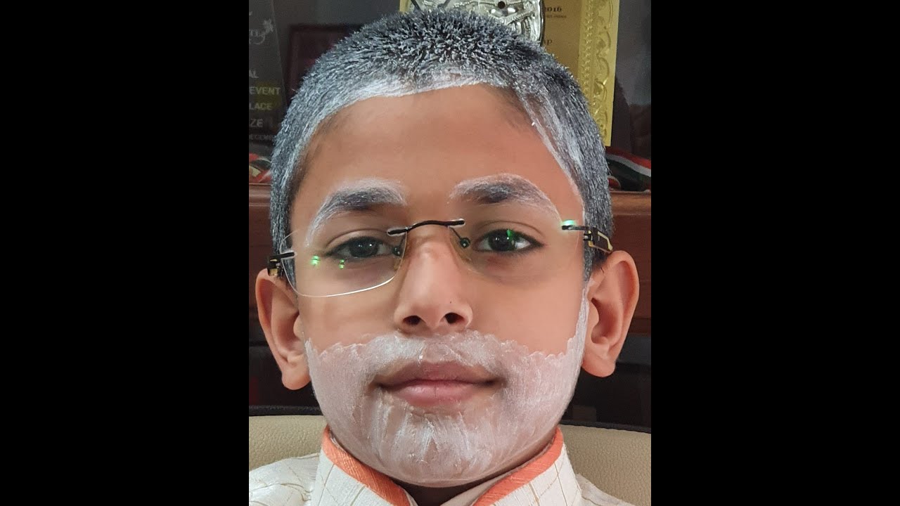 A Kid dressed up like Narendra Modi for a Fancy Dress comp… | Flickr