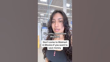 WALMART is an EXPENSIVE store in Mexico 🇲🇽 #mexico #walmart #imported