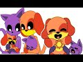 Dogday x catnap fanchild    poppy playtime chapter 3 comic dub