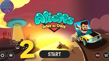 Aliens Drive Me Crazy Gameplay Walkthrough Part 2 | Android Gameplay HD