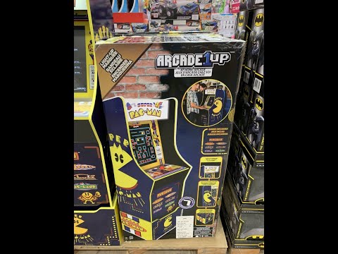 Unboxing Pac-Man Arcade1up game bundle (from Costco) - Including quick view of instructional booklet from sonnyrocker