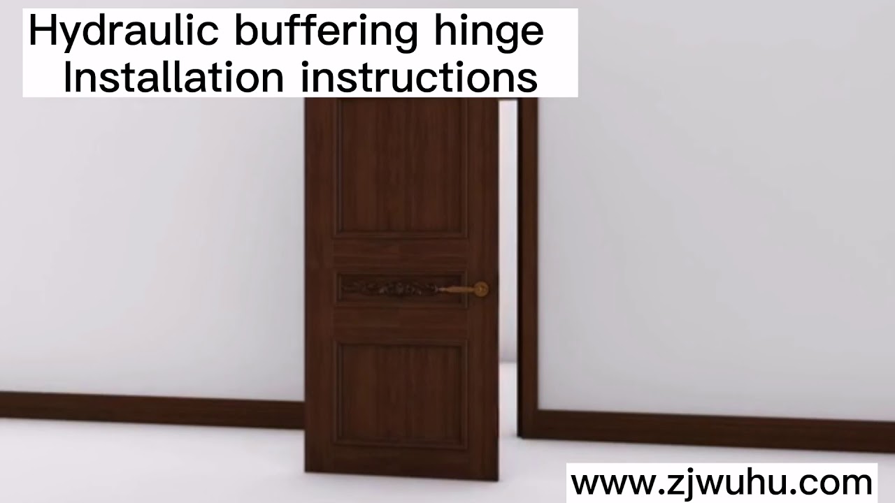 Hydraulic buffering hinge.