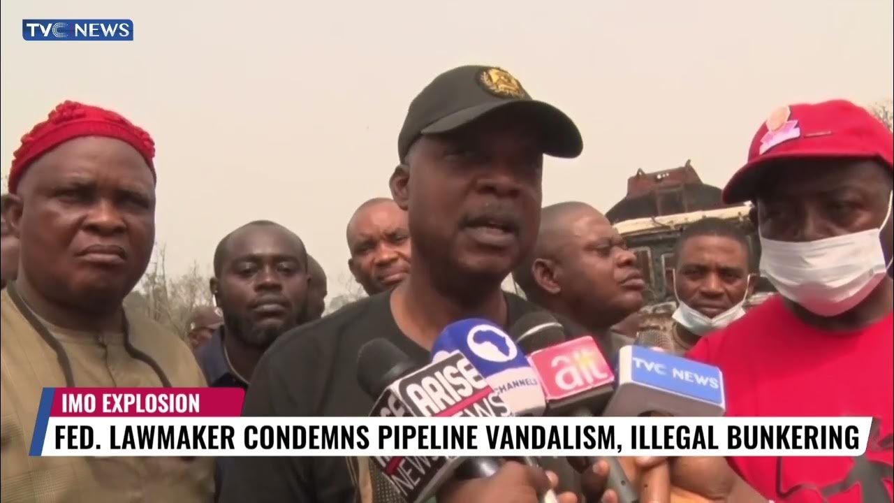 Federal Lawmaker Condemns Pipeline Vandalism, Illegal Bunkering In Imo