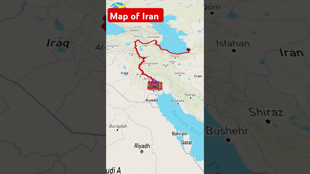 Map of Iran #iran #map #politics #shorts #viralshorts #shortsfeed #youtubeshorts #reels #facts