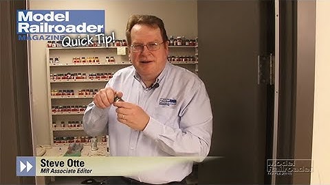 Model Railroader Quick Tip: Episode 9