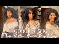 The MOST Natural Type 4 Wig Ever!| Gorgius Hair Wig Review| Affordable Wigs