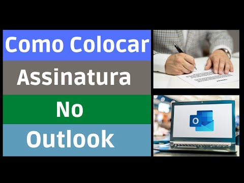 Como Colocar Assinatura No Outlook | Como inserir assinatura no Outlook Web