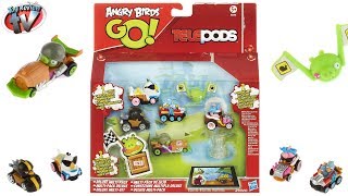 Angry Birds GO! Telepods Deluxe Multi-Pack Toy Review, Hasbro