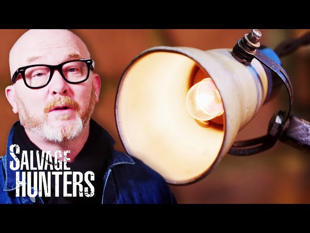 Rare Anglepoise Lamp From WWII Bomber Shines Bright Again | Salvage Hunters: The Restorers