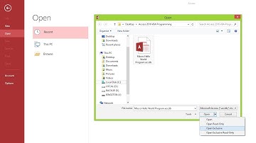 สอน Access VBA - Encrypt Decrypt and Remove a Password from a Database