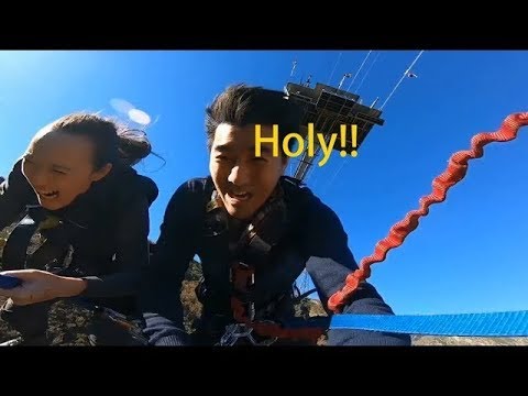 世界最大高空峽谷盪鞦韆-Navis Swing 紐西蘭皇后鎮峽谷鞦韆