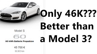 Here's why you should buy this 45.700€ CPO Tesla Model S instead of the Model 3!!!