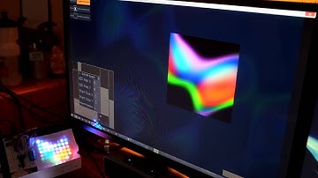 Quick Demo : Touch Designer + LED mapping + arduino controlled NeoPixels!