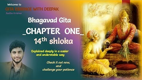 Bhagavad Gita Chapter 1 Verse 14: The Divine Conch Shells Sound