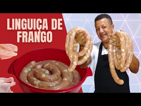 Vídeo: Cozinhar Linguiça De Filé De Frango Caseiro