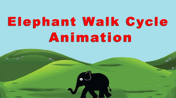 Learning Flash CS6: Elephant Walk Cycle Animation