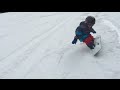 ４歳児が初めてスノーボードを自分の足で滑った３日間の成長です！by LALALA TV らららTV ロサンゼルス