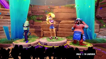 (248) Crash Team Racing: Nitro Fueled - Walkthrough - Aku Cup (Easy/Medium/Hard Difficulty)