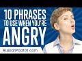 Learn the Top 10 Phrases to Use When You're Angry in Russian