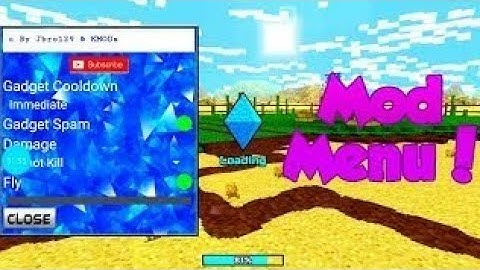 Jbro Mod menu installed PG3D