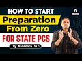 How to start preparation from zero for pcs exam  by narendra sir  adda247 pcs