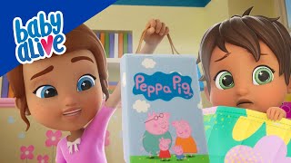 Bolso Cambiador para los Bebés  Muñecos Baby Alive en Español  Video Para Niños 