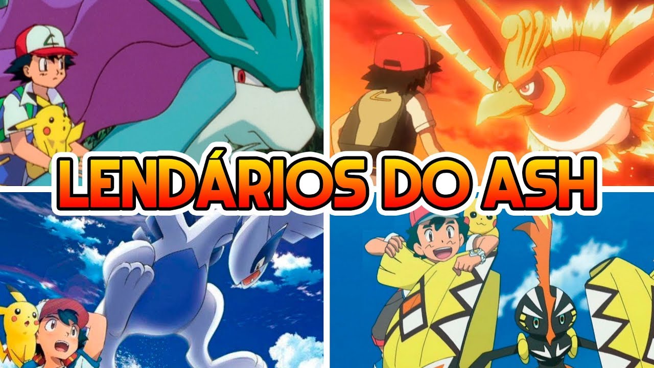 10 POKÉMON LENDÁRIOS QUE O ASH DEVERIA TER CAPTURADO!! 