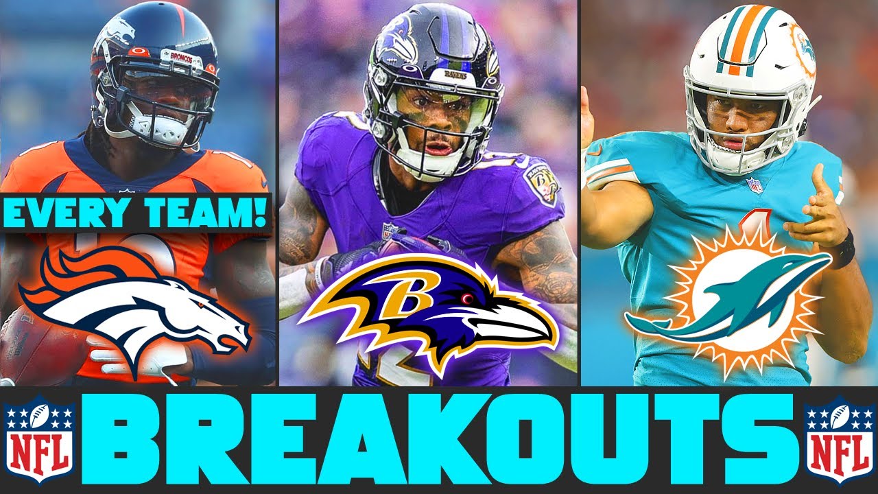 Predicting Every NFL Teams BREAKOUT Player for The 2022 Season (NFL