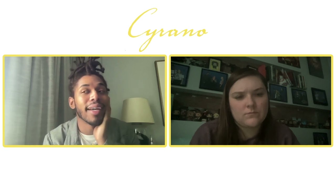 Erica Schmidt and Kelvin Harrison Jr. interviews for Cyrano!