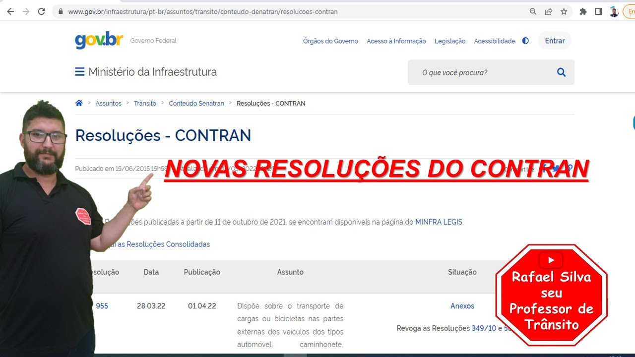 NOVAS RESOLUÇÕES DO CONTRAN - VEJA AS PRINCÍPAIS RESOLUÇÕES DE TRÂNSITO ...