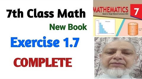 7th Class Math | New Book 2023 | Exercise 1.7 COMPLETE | Sets | PTB SNC |