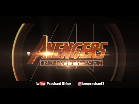 Free Avengers Infinity War Title Animation After Effects Template Link Is In The Description