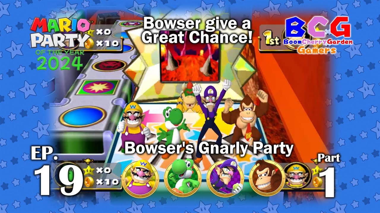 ゼルダの伝説 ブレス オブ ザ ワイルド. Super Mario Party Mario Party of the Year 2024 - MP4 EP 19- Bowser's Gnarly Party P1