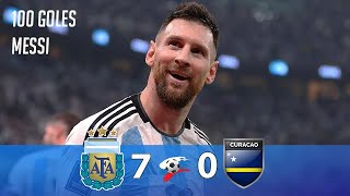 HISTORIC! MESSI HIT HAT-TRICK AND REACHES 100 GOALS FOR THE ARGENTINA SELECTION by Football 8K 73,399 views 5 months ago 12 minutes, 49 seconds