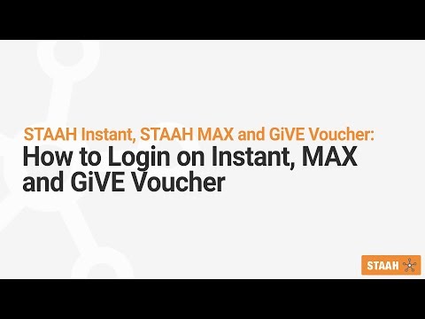 STAAH - How To Login