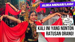 Alira Anak Campur Indonesia Australia Menari Tarian Jawa Lagi | Kali Ini Yang Nonton Lebih Banyak