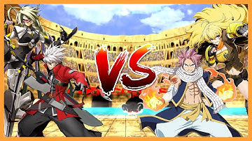 [M.U.G.E.N] TBIG [Request Fight] Lambda-11 & Ragna by OHMSBY VS Yang Xiao Long & Natsu