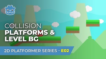 (Beginner Tutorial) Creating Platforms and Level Backgrounds in Godot