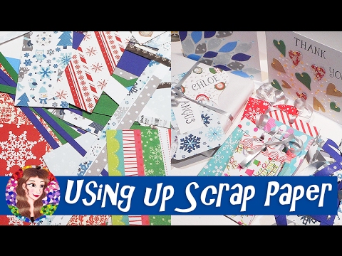 diy-ideas-for-using-up-scrap-paper---christmas-gift-tags,-mini-bags-and-stars