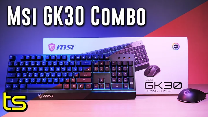 SENSATIONAL MSI Vigor GK30 keyboard + mouse combo