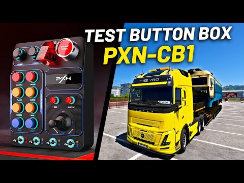 🚨TEST DE LA BUTTON BOX PXN-CB1 SUR ETS2 (Euro Truck Simulator 2)
