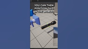 Cómo hacer una linterna en Unreal Engine GRATIS | #shorts #gamedev #unrealengine #tutorial