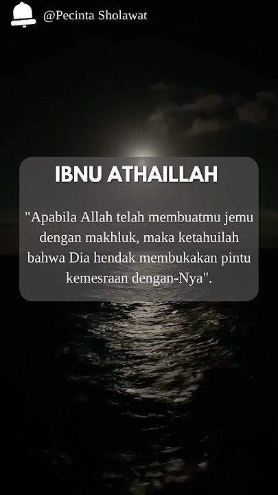 Ibnu Athaillah || #shorts #sholawat #fyp  #motivation  @PES3