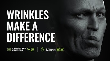 Dynamic Expression Wrinkles: a First Look | Now Available for Character Creator 4.2 & iClone 8.2