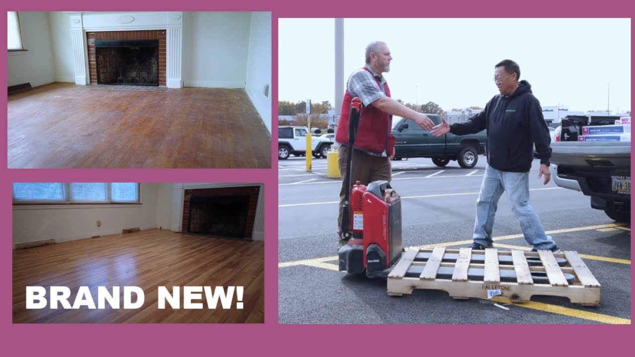 House Project 1 Redoing the Floors YouTube