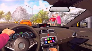Modern Taxi Drive Parking 3D Game Amazing Taxi Driving Skill Android Gameplay By Games Zone screenshot 2