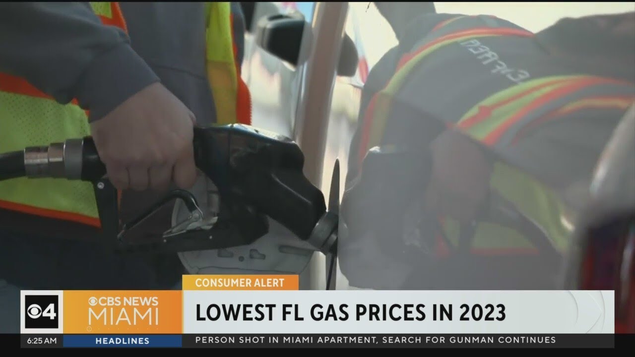Florida gas prices sink to lowest level of the year - YouTube