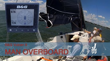 Man Overboard Activation on a B&G Vulcan 9