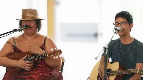 Paula Fuga w/Brad Watanabe live at The Ukulele Sit...