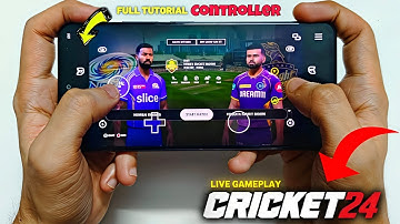Cricket 24 Full Tutorial Guid On Mobile And Pc || How To Play Cricket 24 In Android Mobile